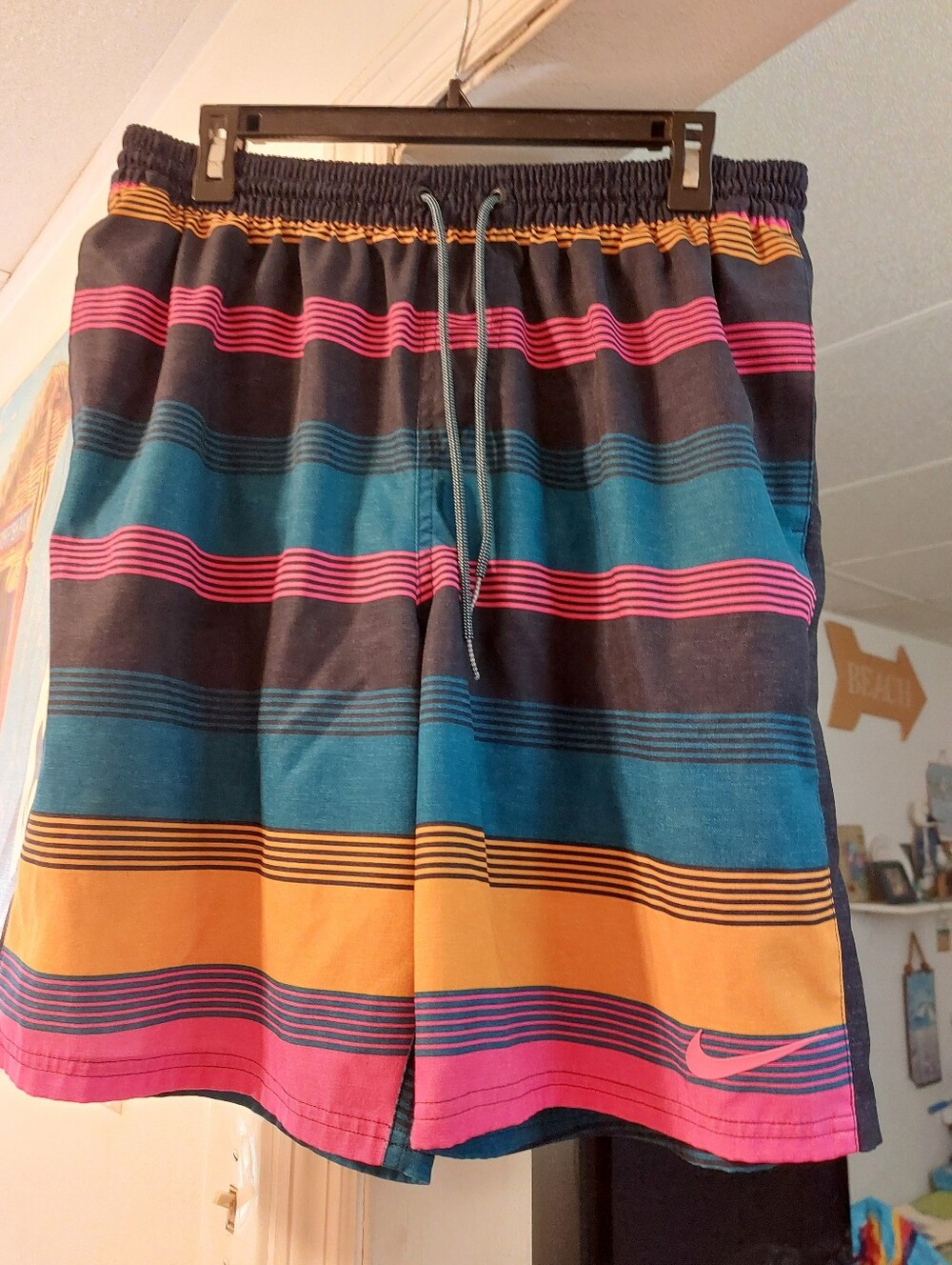 Nike Linen Racer Swim Trunks XL